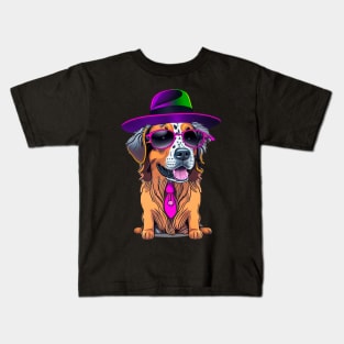 Stylish Dog Kids T-Shirt